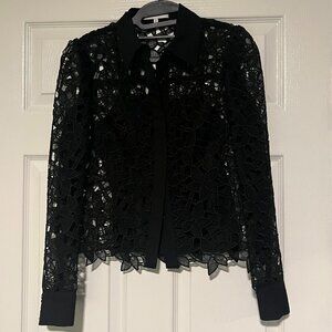 Black Lace Top